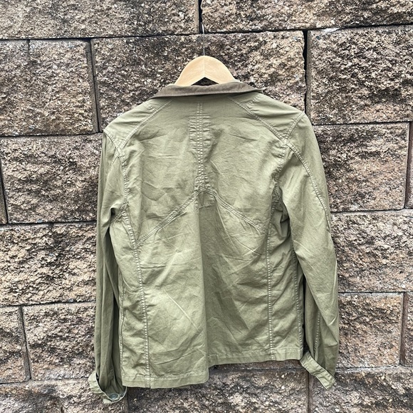 G-Star RAW Anson Premium Overshirt Jacket Green Khaki - Size Men's Small - Picture 6 of 8